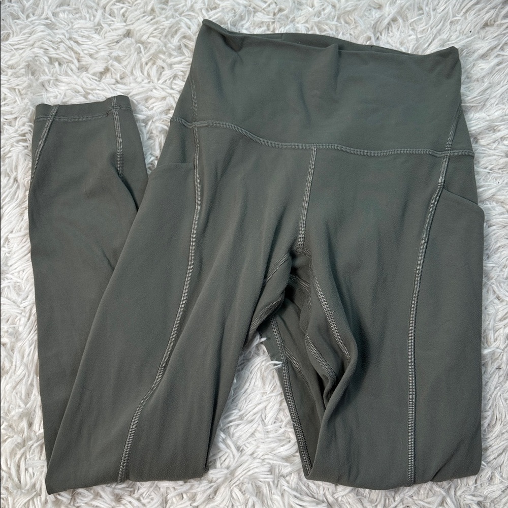 Lululemon Align High Rise Pant with Pockets 25" Grey Sage